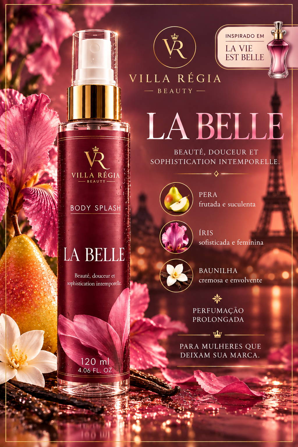 Imagem oficial LA BELLE — Villa Regia Beauty